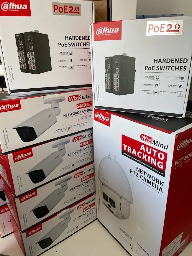 Gotowy zestaw monitoringu i alarmu przygotowany do samodzielnego montażu Gdynia